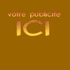 Contactez-nous pour voir apparaître votre publicité ici