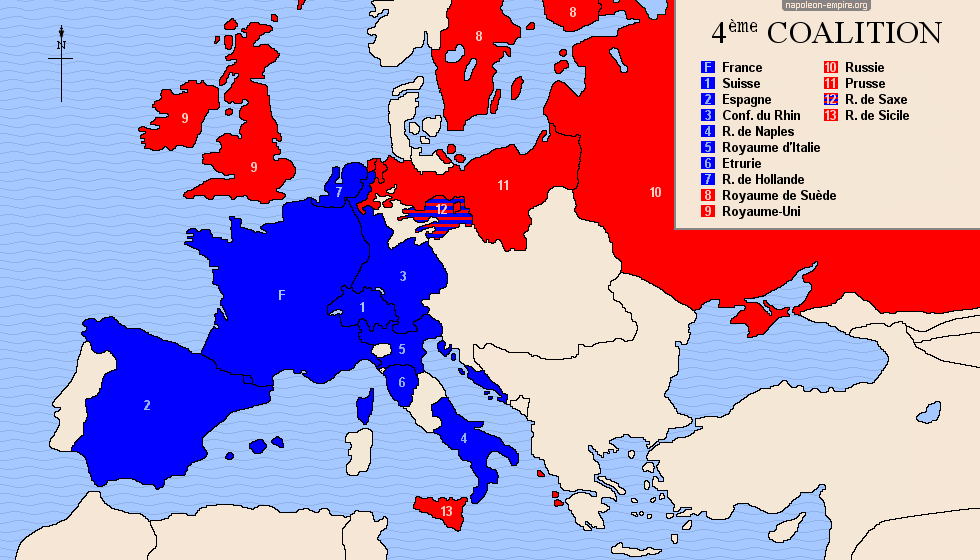 Guerres napoléoniennes - Quatrième coalition