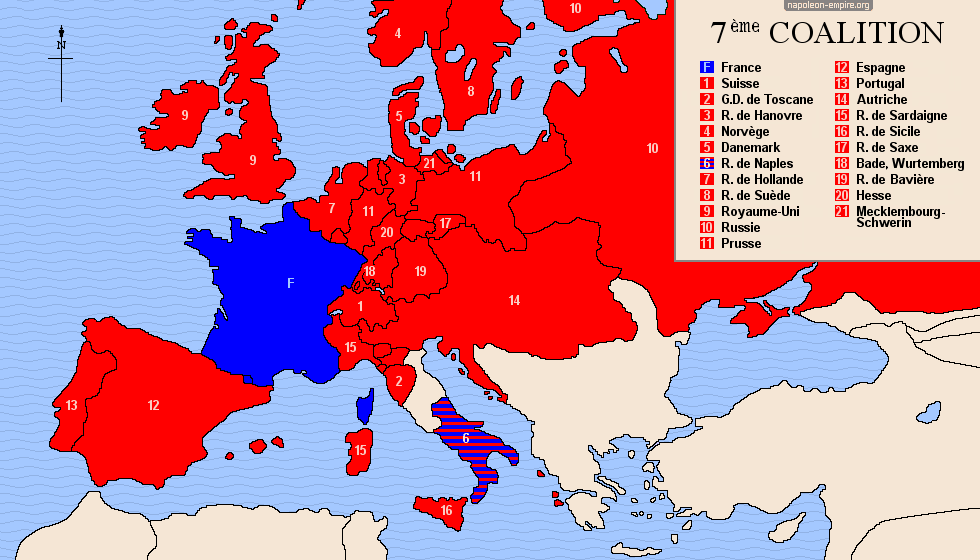 Guerres napoléoniennes - Septième coalition