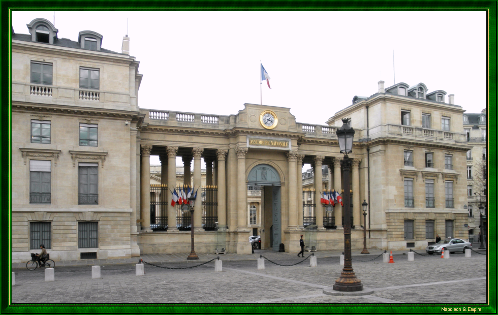 Bourbon Palace in Paris