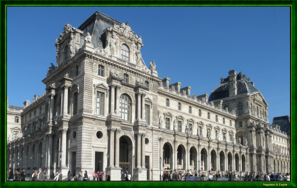 Louvre Palace in Paris