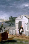 L'entrevue de Tilsitt (détail du table d'Adolphe Roehn)