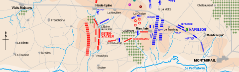 Cartes des guerres napoléoniennes