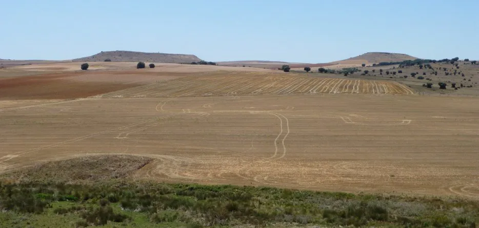 Le Grand Arapile et le Petit Arapile vus depuis Nuestra Señora de la Peña