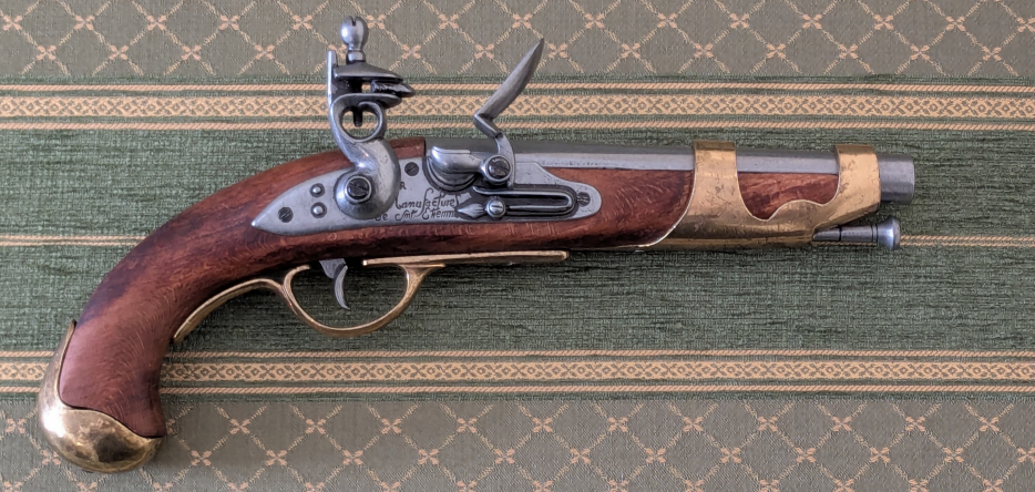 Copy of a 17.1 mm cavalry pistol, model of the year IX