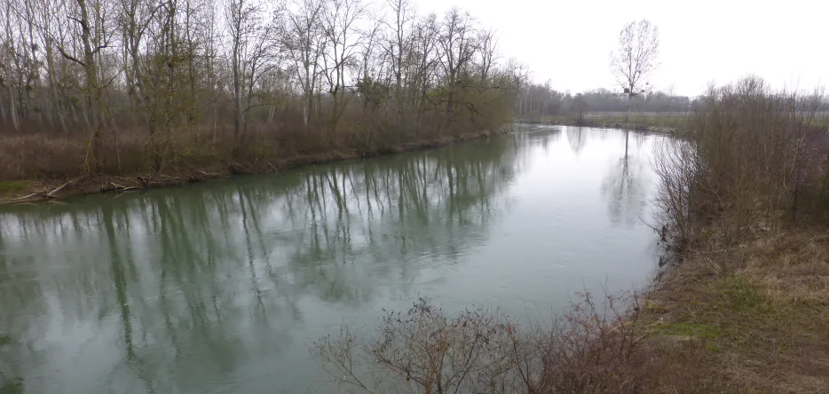The river Aube The Aube River