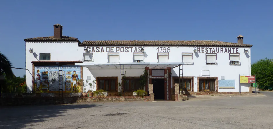Maison de poste près de Villanueva de la Reina