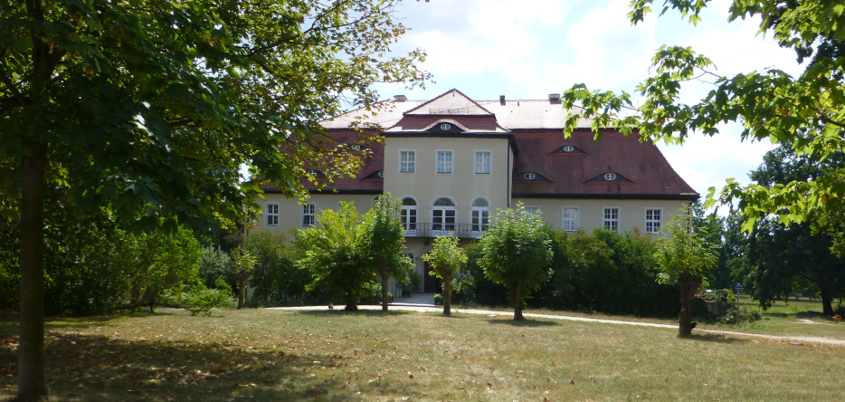 The Wasserschloss castle in Wurschen, Emperor Alexander I's HQ