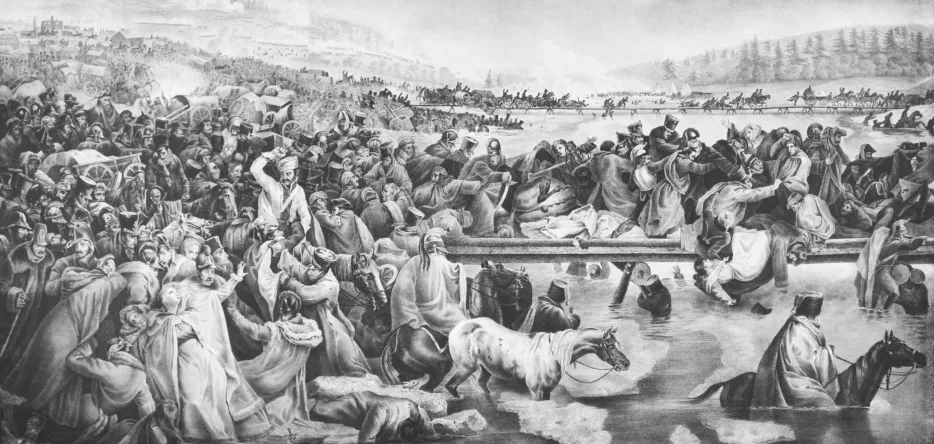 The crossing of the Berezina