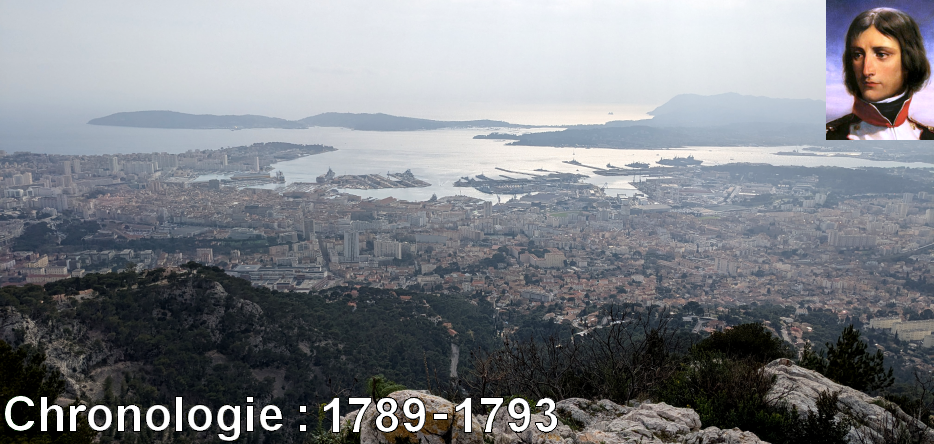 Chronologie détaillée : 1789 à 1793