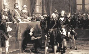 Installation du Conseil d'Etat au palais du Petit-Luxembourg, le 25 décembre 1799