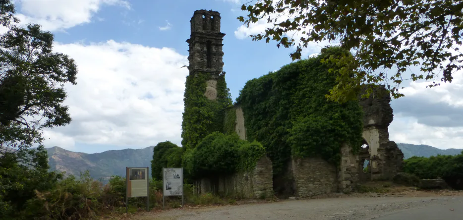 Le couvent Saint-François à Orezza