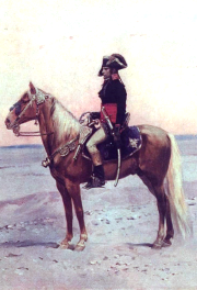 Bonaparte in the Egyptian desert
