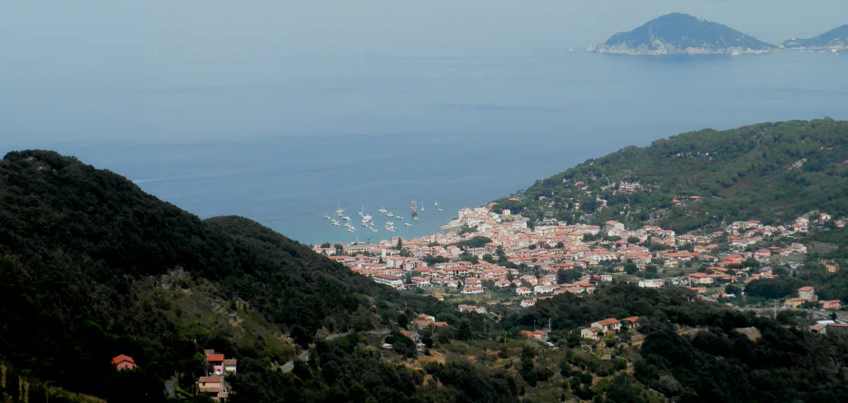Marciana Marina, on the northern coast of the western part of the island