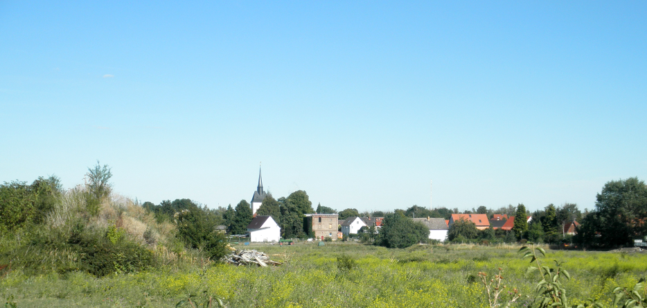 Werben, southeast of the battlefield