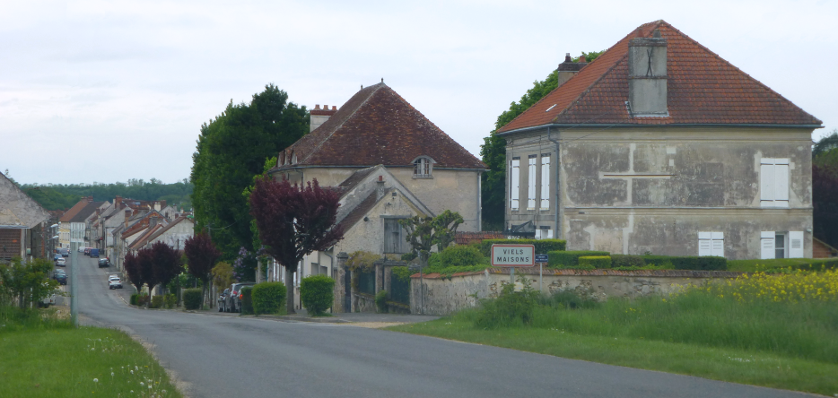 Viels-Maisons, position d'Osten-Sacken le 11 au matin