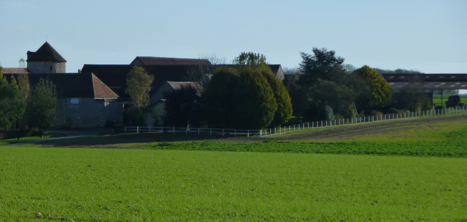 La ferme d'Ancoeur, entre Mormant et Nangis