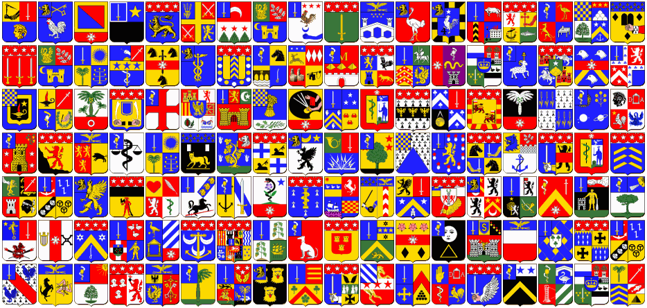 Blasons de personnages du Premier Empire