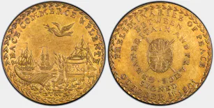 Médaille commémorant la paix de Londres