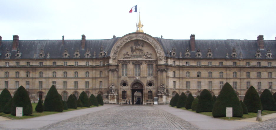 View of the Invalides from the north side