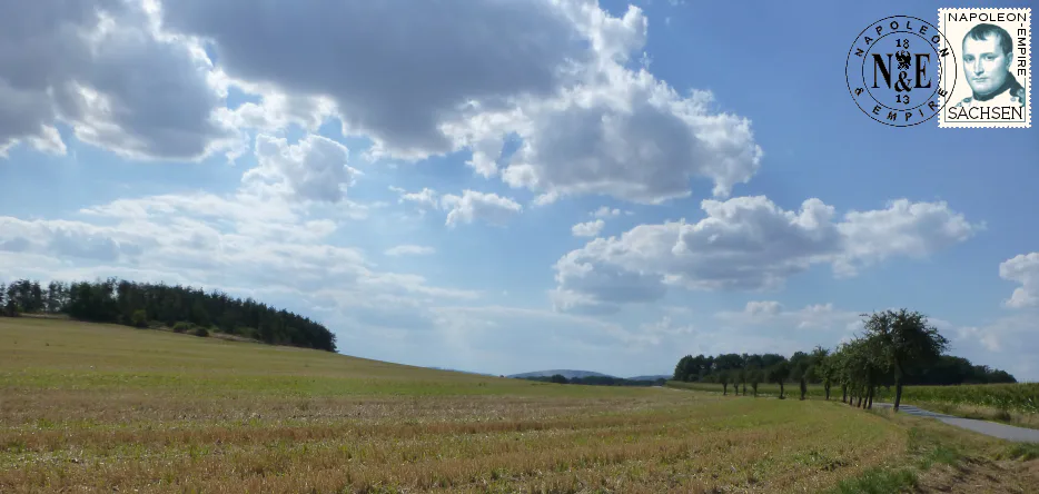 Un paysage de Saxe, près de Bautzen