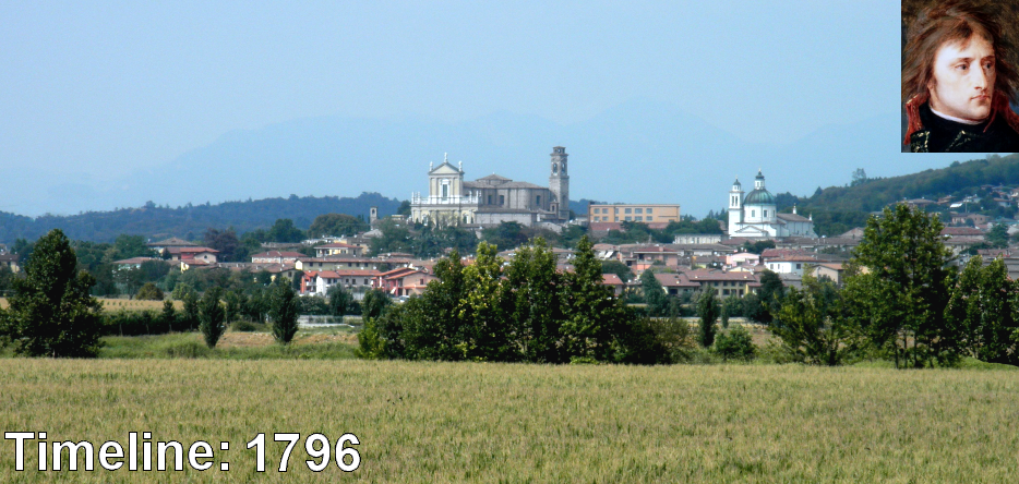 Timeline: year 1796