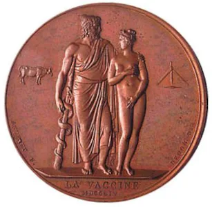 Napoléon Ier - La Vaccine, de Bertrand Andrieu, 1804