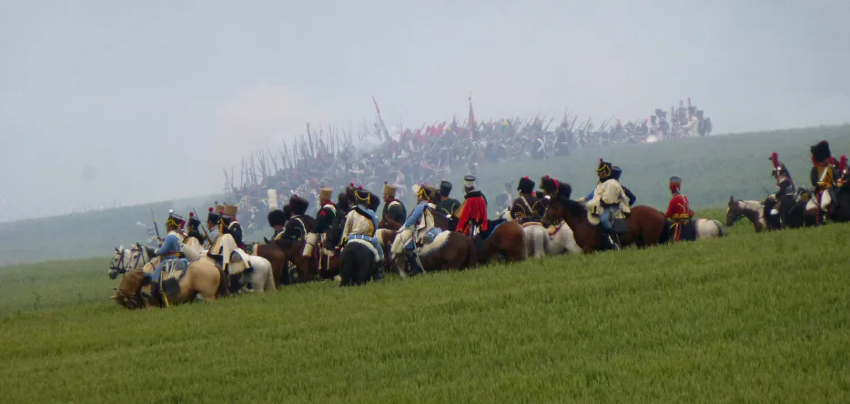 On the battlefield of Waterloo