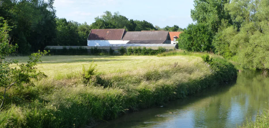 The Dyle River and the Bierges mill