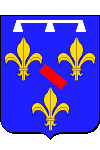 Blason de Louis Antoine Henri de Bourbon-Condé, duc d'Enghien (1772-1804)