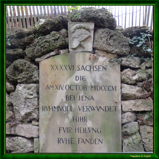 Tomb plaque from the Saxons to Loebstedt