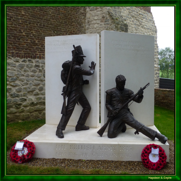 Monument anglais à la ferme d'Hougoumont
