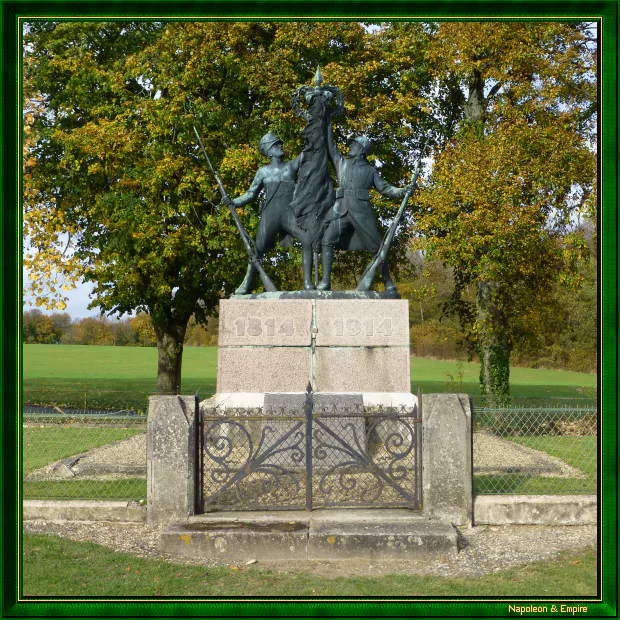 Monument celebrating the soldiers of Craonne, located near the Heurtebise farm