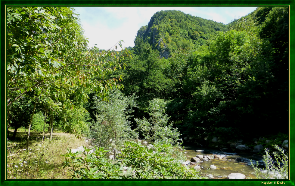 Les gorges de la rivière Corsaglia