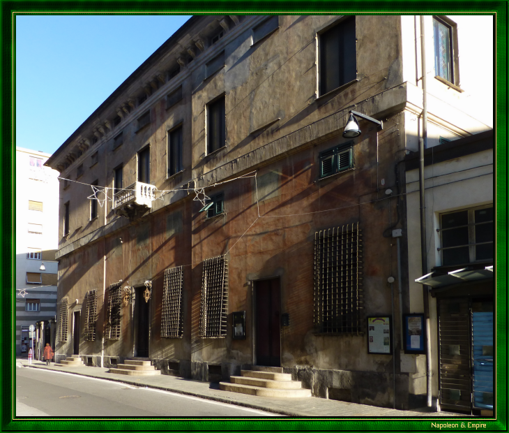 Façade du Palazzo Ferrero Colonna Cambiaso à Savona