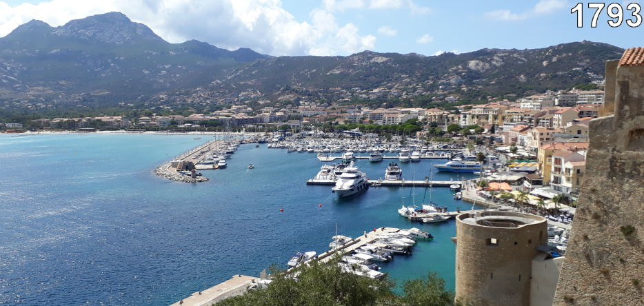 The port of Calvi
