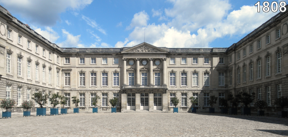 Vue du château de Compiègne