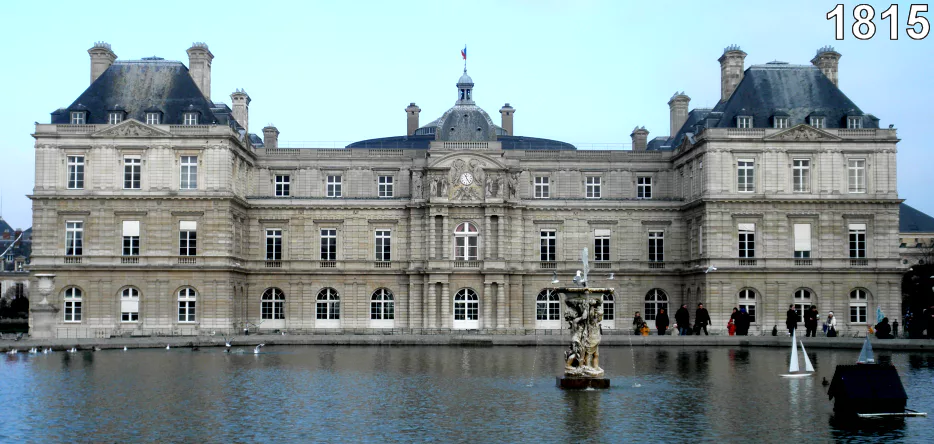 View of the Luxembourg Palace