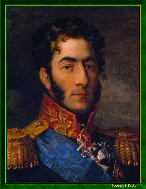 "Prince Pyotr Ivanovich Bagration", by George Dawe (St James's, Westminster 1781 - Kentish Town 1829).
