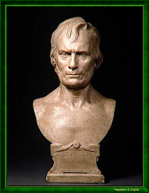 "Louis-Pierre Baltard". Bust by Eugène Guillaume (1822-1905)