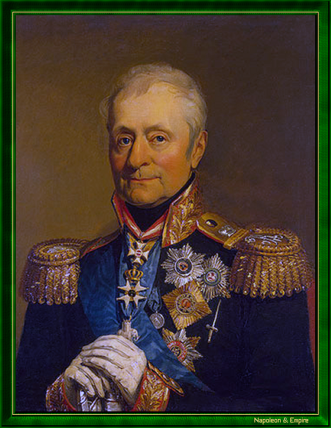 "Le comte Levin August von Bennigsen", par George Dawe (St James's, Westminster 1781 - Kentish Town 1829).