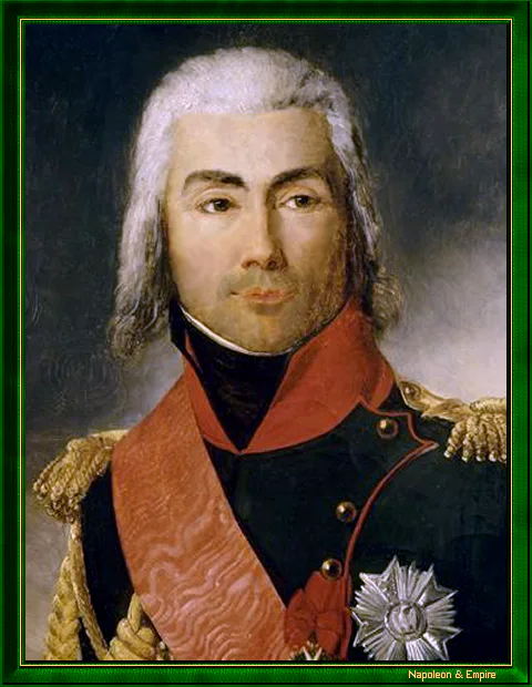 "Le maréchal Bessières, Duc d'Istrie" par Henri-François Riesener (Paris 1767 - Paris 1828). 