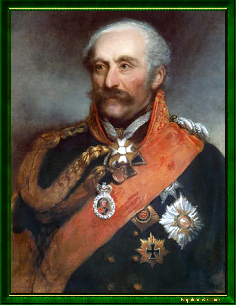 "Gebhard Leberecht von Blücher, Fürst von Wahlstatt" by George Dawe (St James's, Westminster 1781 - Kentish Town 1829).