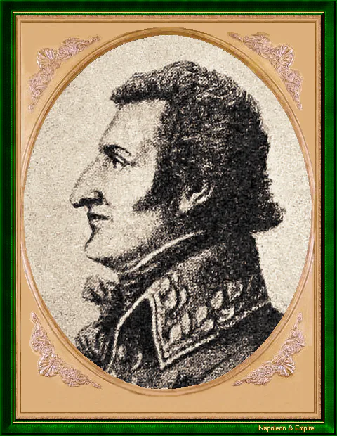 Louis Marie Maximilien Caffarelli du Falga, 18th century engraving