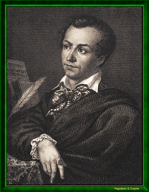 "Marie-Antoine Carême". Gravure du XIXème siècle.
