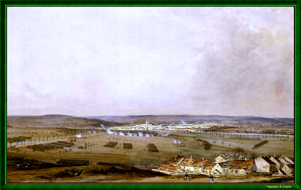 Batailles napoléoniennes - Tableau de la bataille de Château-Thierry  - 