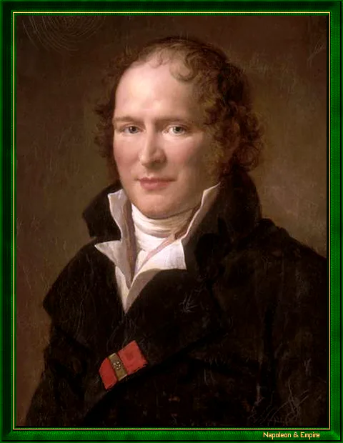 "Antoine François Fourcroy" peint en 1808 par François Pascal Simon Gérard (Rome 1770 - Paris 1837).