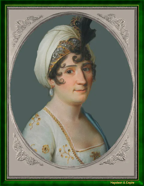 "Pauline Fourès", 19th century painting.