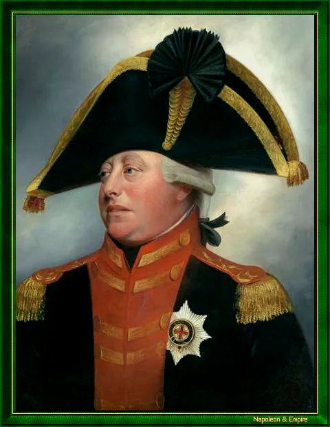"George III, King of the United Kingdom of Great-Britain and Ireland" by William Beechey (Burford, England 1753 - London 1839).