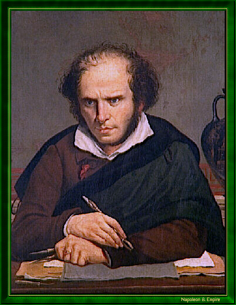 "Anne-Louis Girodet de Roucy-Trioson", autoportrait.